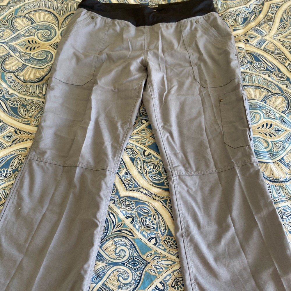 Healing Hands Purple Label Tori Yoga Pant Scrubs MP grey